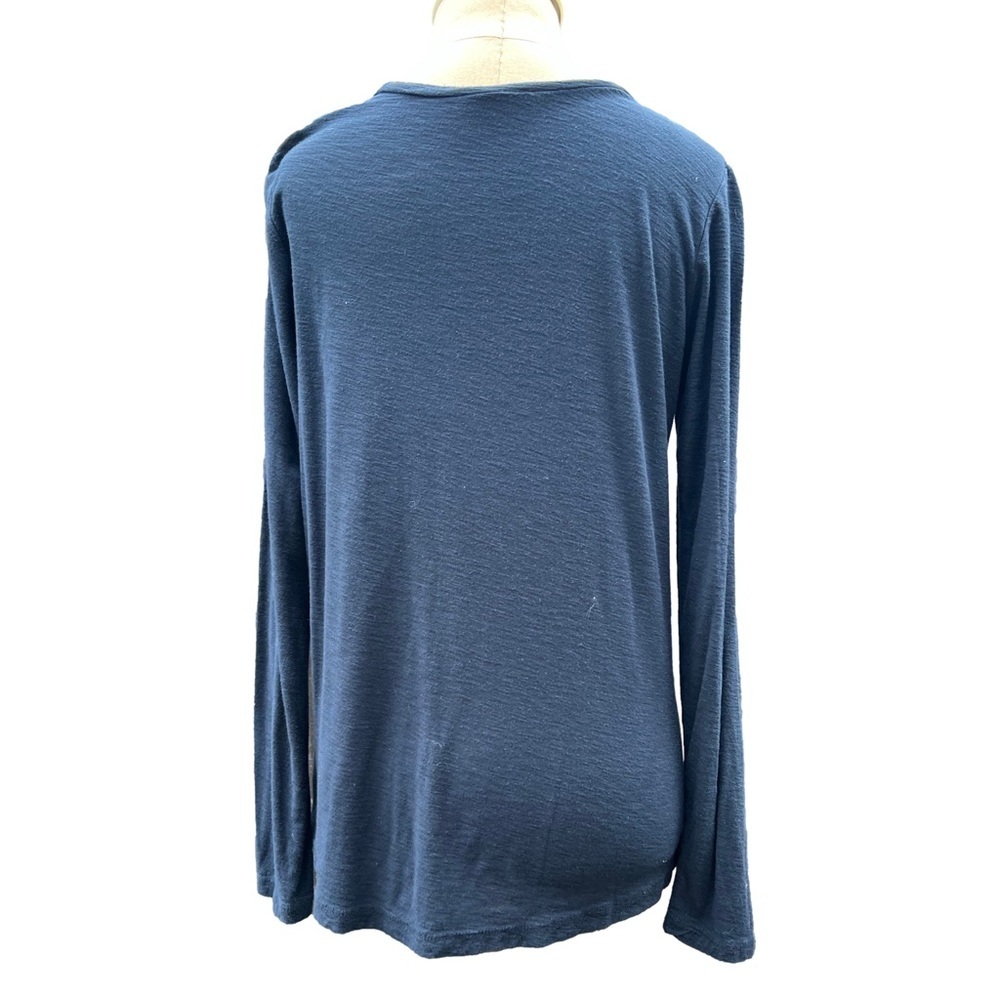 James Perse Scoopneck Long Sleeve Tee Size 2 - Picture 2 of 6